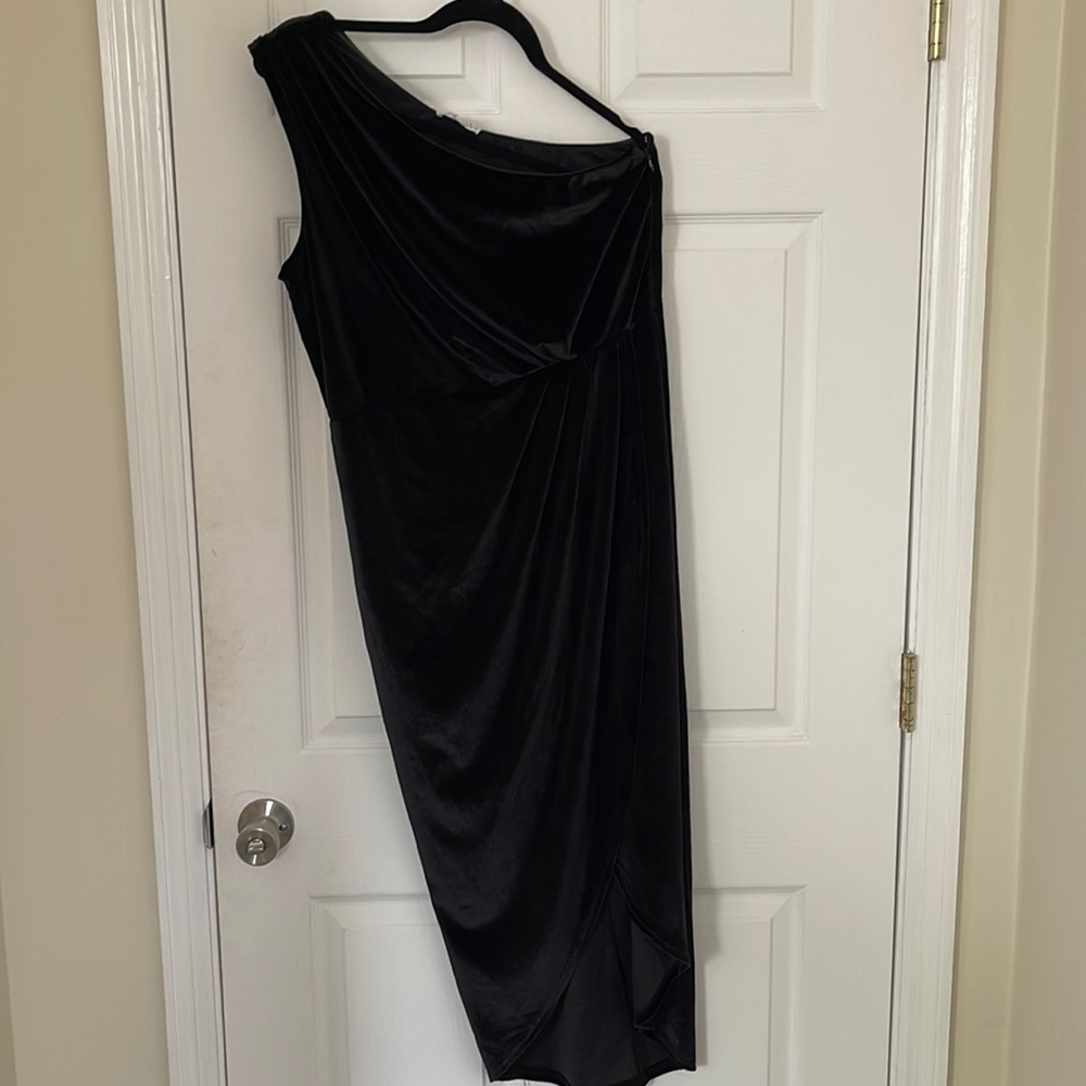One Shoulder Little Black Dress